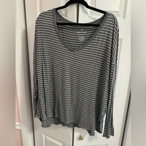 American Eagle | Soft and Sexy Striped Long Sleeve